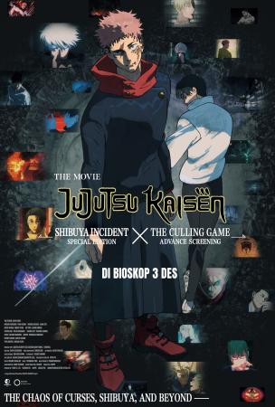 Film JUJUTSU KAISEN: SHIBUYA INCIDENT × THE CULLING GAME ADVANCE SCREENING – THE MOVIE